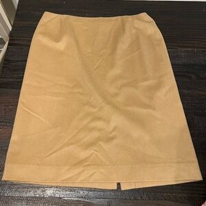 Carlisle camel skirt
